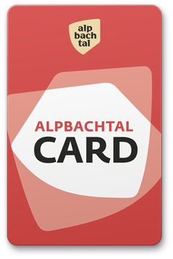 Alpbachtal Seenland Card 
